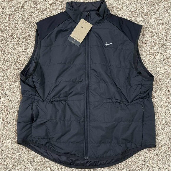 Nike Women's Therma-Fit Swift Fill Running Vest FB7537-010, Size Large (New) - Picture 1 of 16